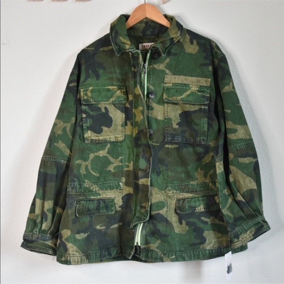 Free people Camo Jacket - Picture 6 of 14